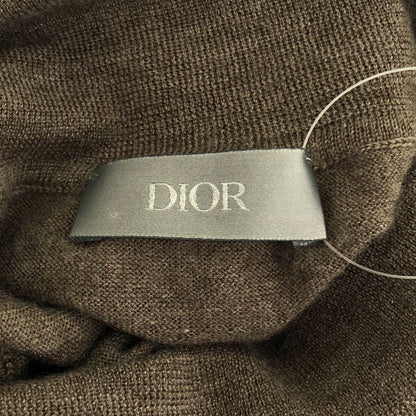 Dior Cashmere High Gee Tourneck Knit Sweater Beige — view 3