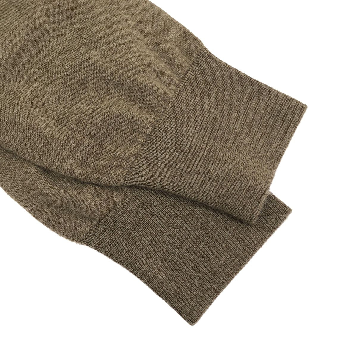 Dior Cashmere High Gee Tourneck Knit Sweater Beige — view 5