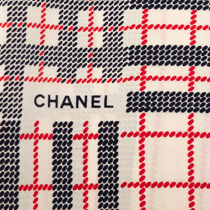 Chanel Scarf Beige Multicolor Silk — view 5