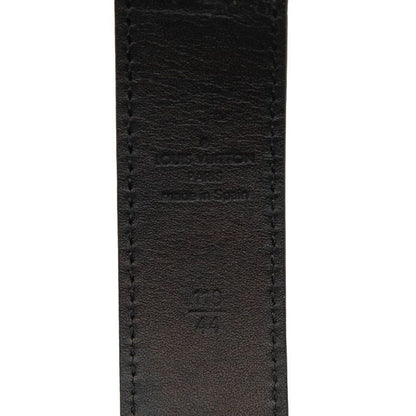 Louis Vuitton Damier Graphite Ceinture LV Cut 110 44 Black Leather Belt — view 5