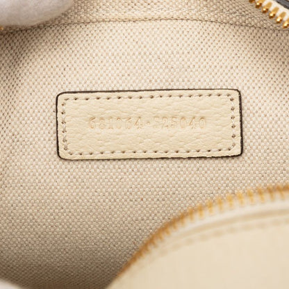 Gucci GG Supreme Ophidia Crossbody Shoulder Bag Beige Ivory Leather — view 6