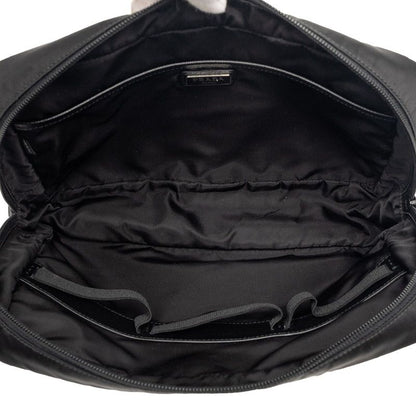 Prada Tessuto Second Bag Black Nylon Leather — view 4