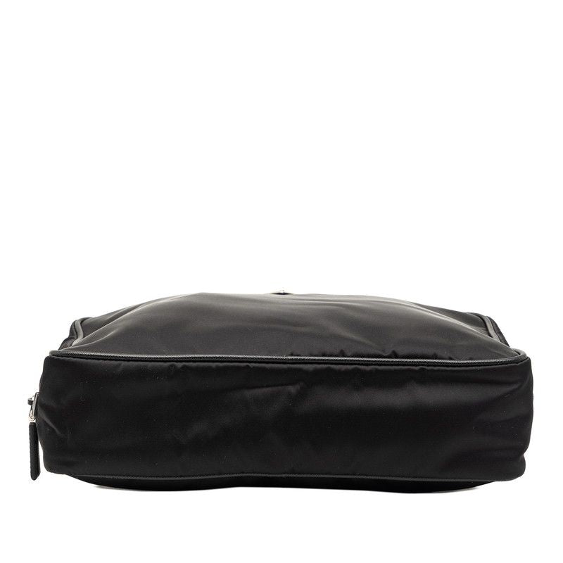 Prada Tessuto Second Bag Black Nylon Leather — view 3