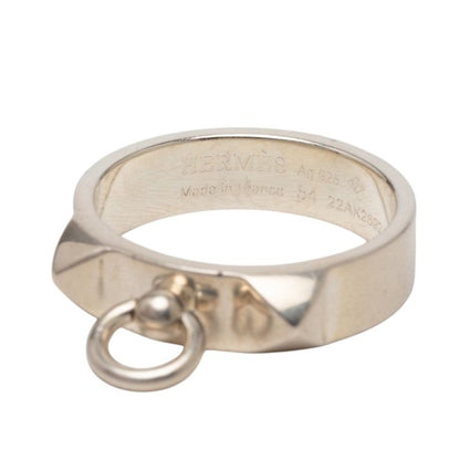Hermes Collier de Chien Ring 54 Silver — view 4