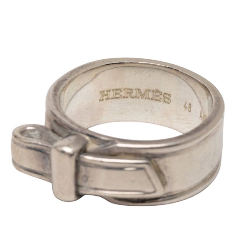 Hermes Artemis Ribbon Ring 46 Silver — view 5