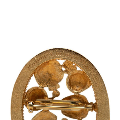 Dior Perfume Bottle Motif Brooch Gold Plated — view 3