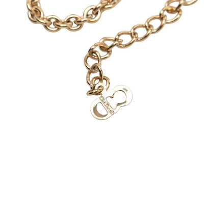 Dior Logo Necklace Gold Plated — view 5