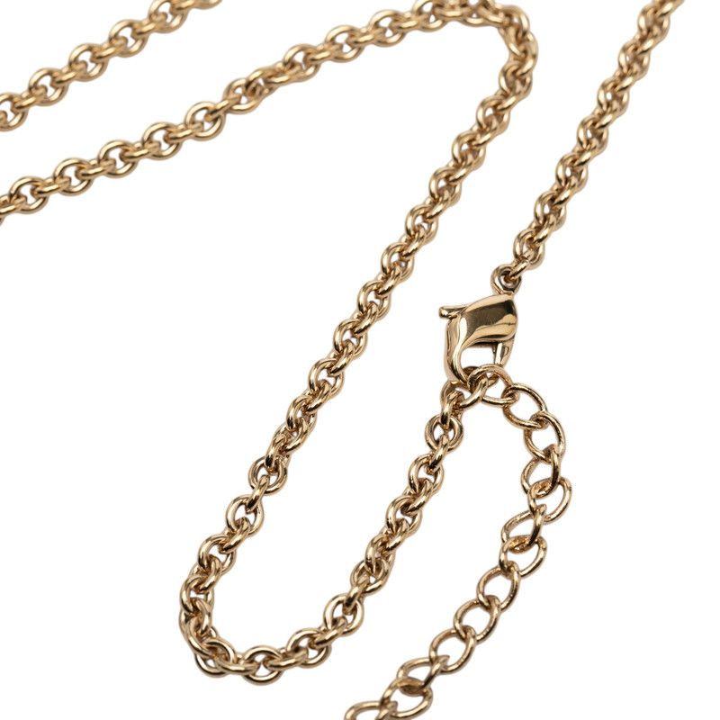 Dior Logo Necklace Gold Plated — view 4