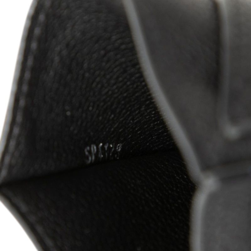 Louis Vuitton Card Holder Lockme Case Noir Black Leather — view 7