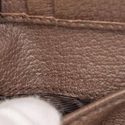 Gucci Jumbo GG Bifold Wallet Brown Canvas Leather — view 6
