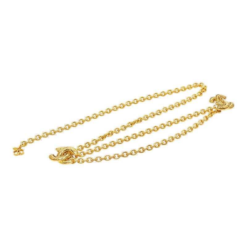 Chanel CC Logo Chain Belt Gold Plated