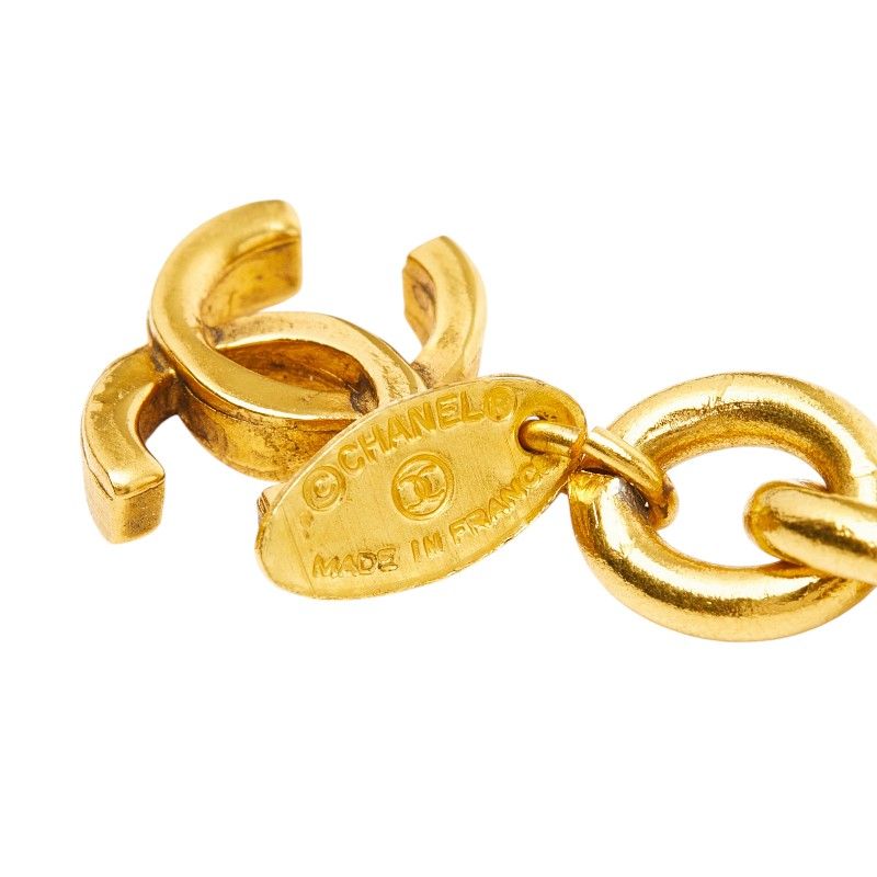 Chanel CC Logo Chain Belt Gold Plated — view 4
