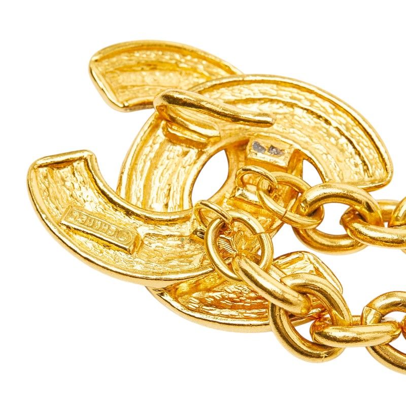 Chanel CC Logo Chain Belt Gold Plated — view 3