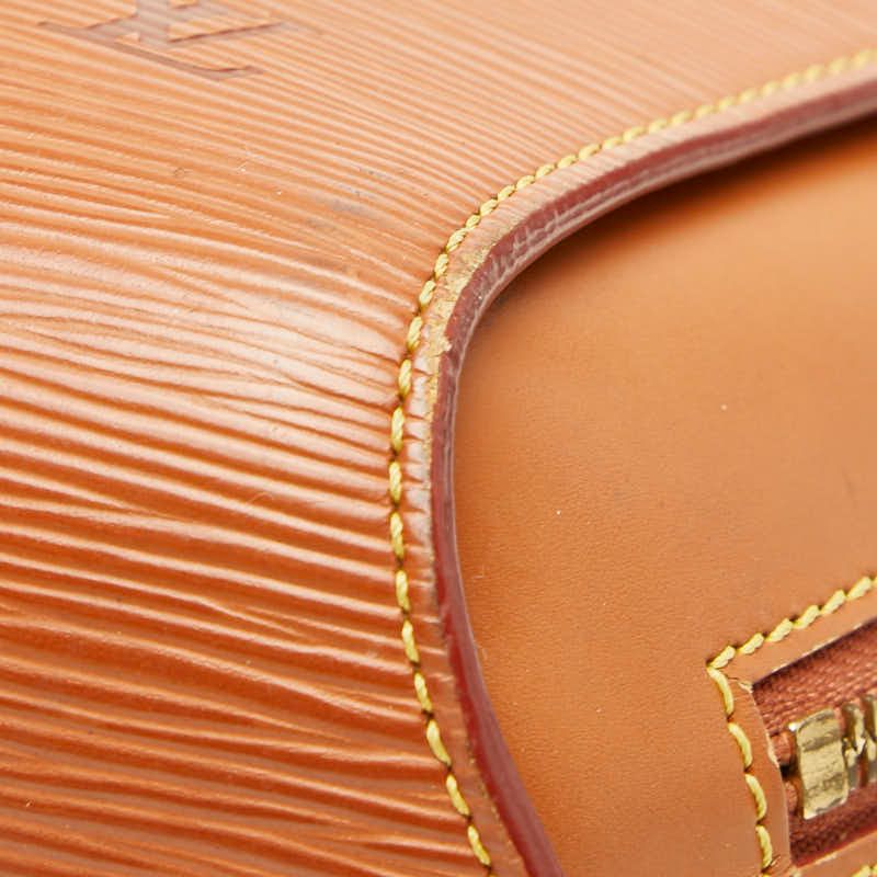 Louis Vuitton Epi Mabillon Backpack Cipango Gold Brown Leather — view 4