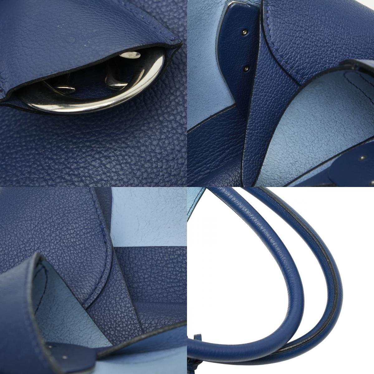 Dior Opunba Tote Navy Leather — view 9