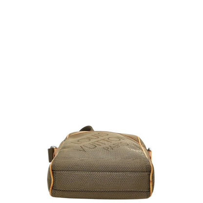 Louis Vuitton Damier Jean Citadin Crossbody Shoulder Bag Tail Khaki Canvas — view 3