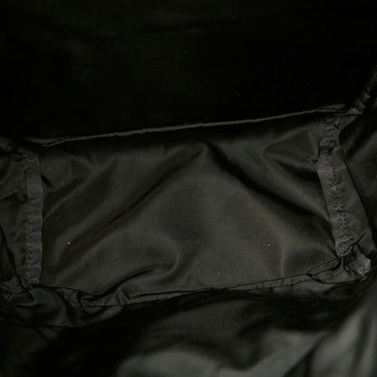 Prada Backpack Black Yellow Green Nylon — view 8