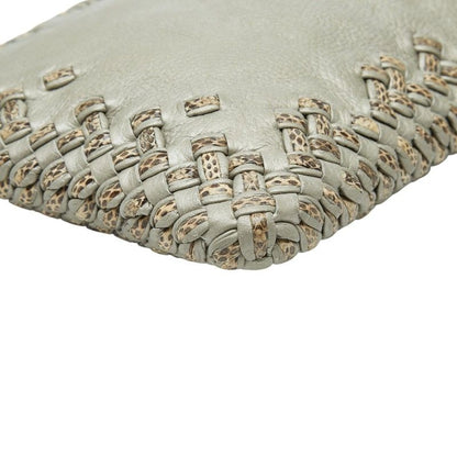 Bottega Veneta Clutch Gray Leather Eyewear — view 5