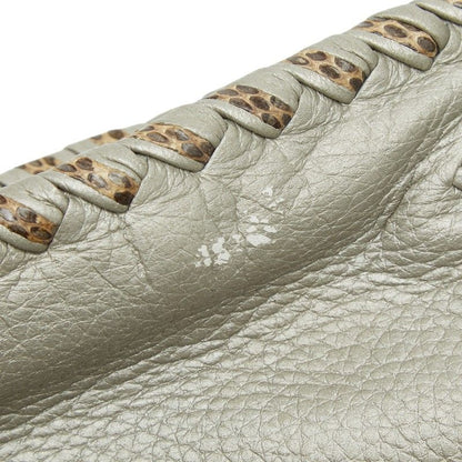 Bottega Veneta Clutch Gray Leather Eyewear — view 6