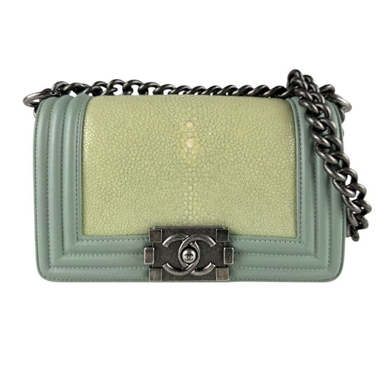 Chanel Shoulder Bag Green