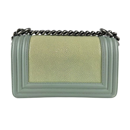 Chanel Shoulder Bag Green — view 3
