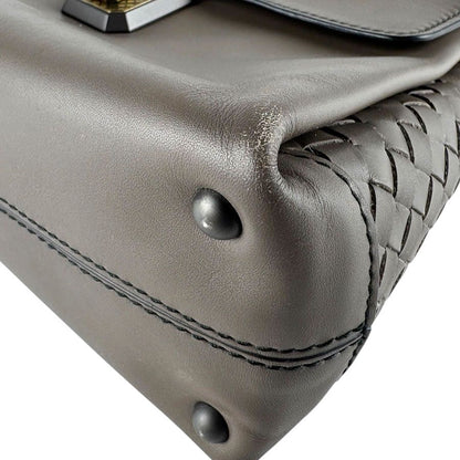 Bottega Veneta Shoulder Bag Intrecciato Small Piazza — view 9