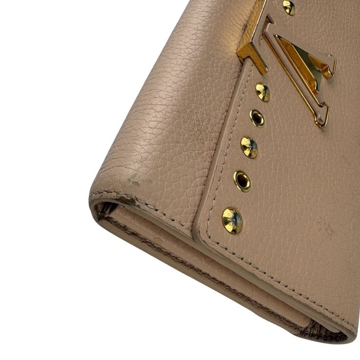 Louis Vuitton Wallet Portefeuille Capucines Tivoli Taurillon Leather Bifold — view 6
