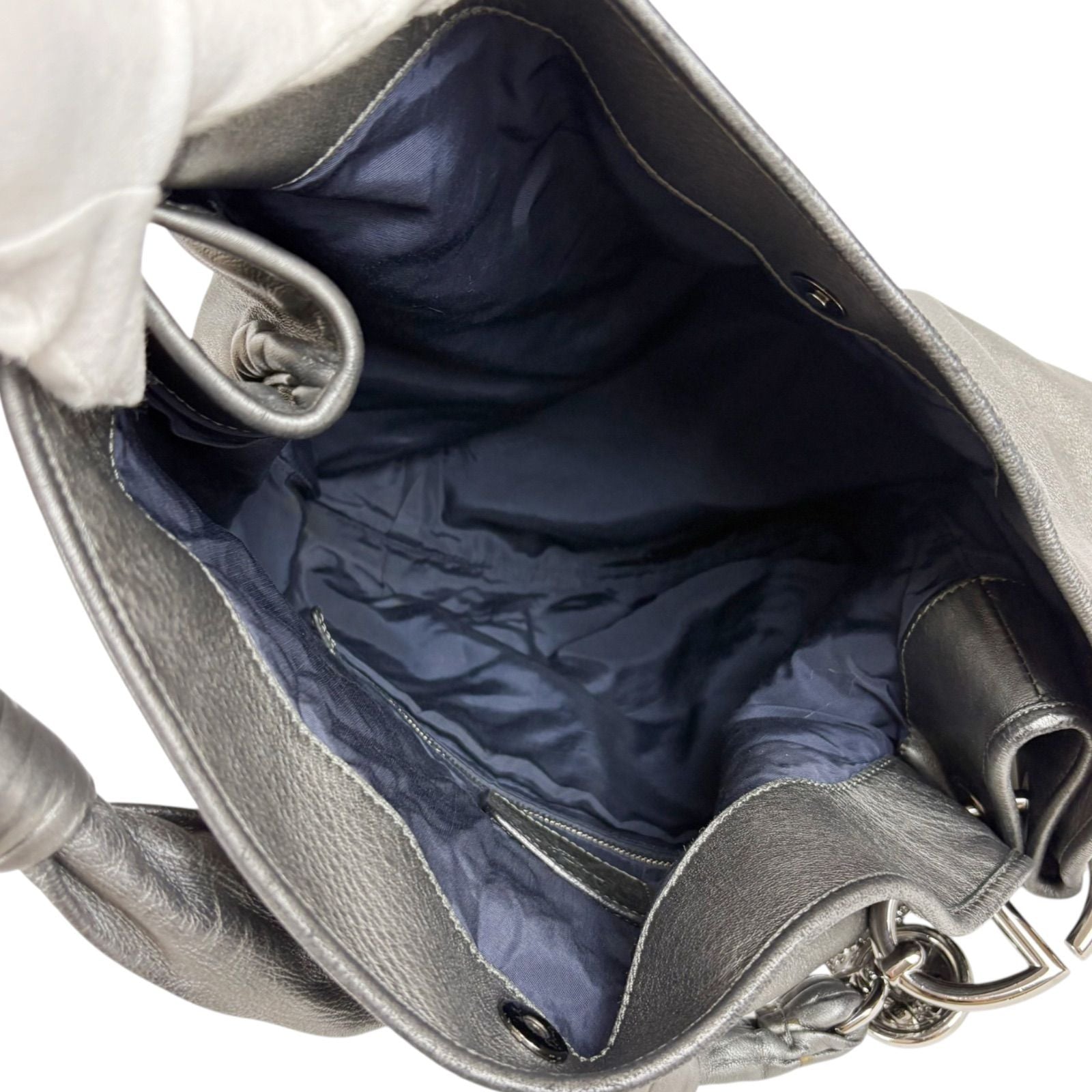 Loewe Anagram Logo Hobo with Shoulder Bag Charm Nappa Leather — view 8