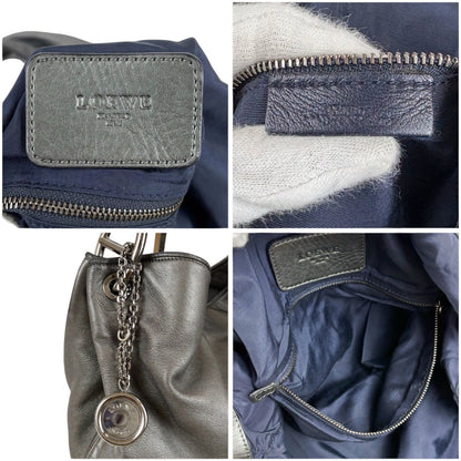 Loewe Anagram Logo Hobo with Shoulder Bag Charm Nappa Leather — view 7
