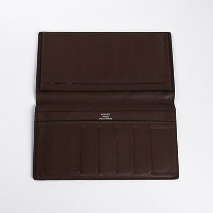 Hermes Billfold Citizen Twill Long Wallet — view 4