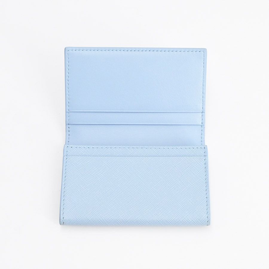 Prada Card Case Saffiano Triangle — view 4