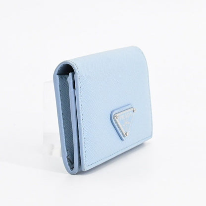 Prada Card Case Saffiano Triangle — view 2