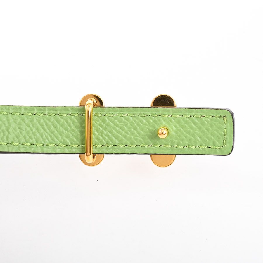 Hermes Belt Bubble Belts Green — view 2
