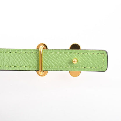 Hermes Belt Bubble Belts Green — view 2