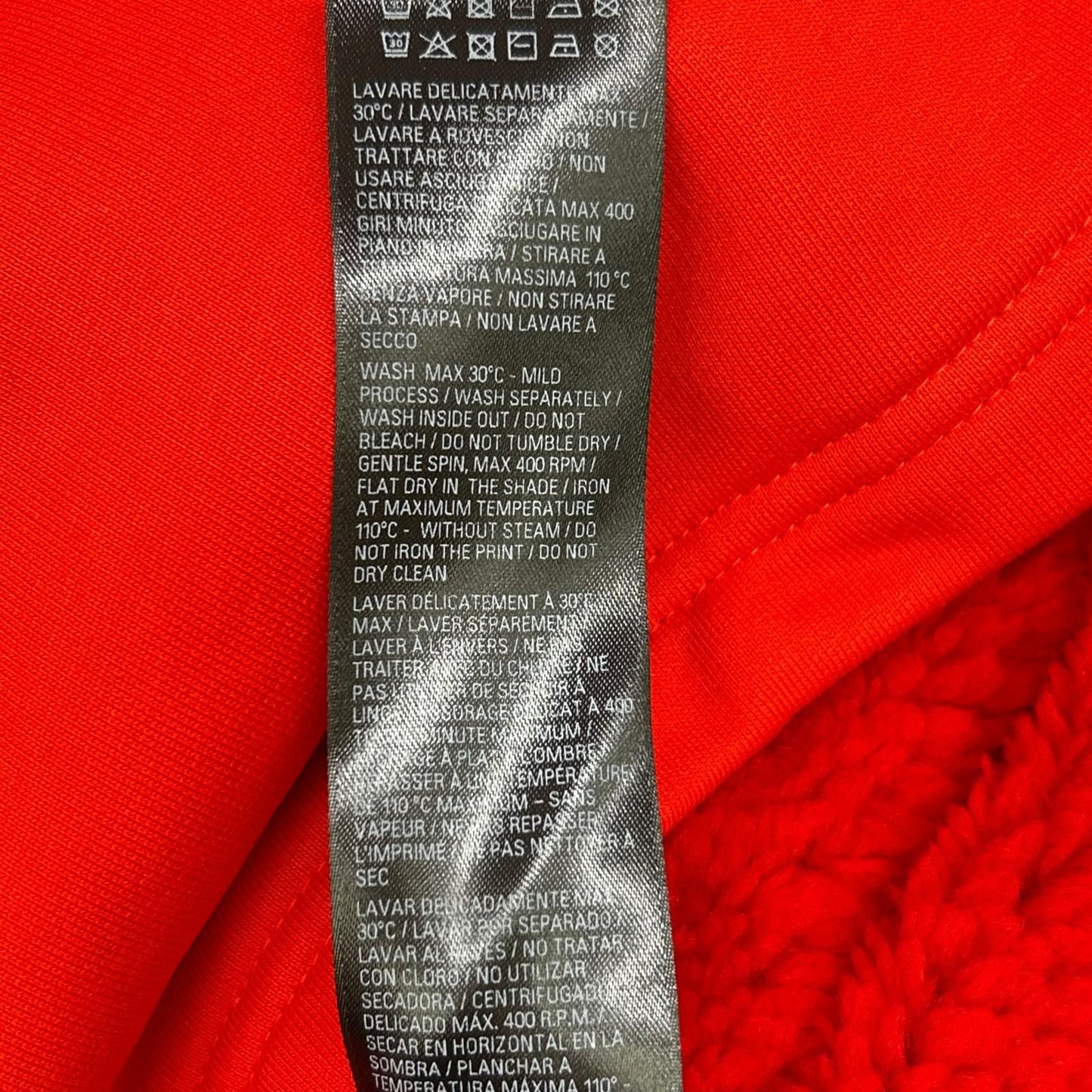 Balenciaga Red Fleece Lining — view 4