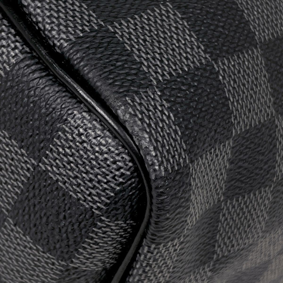Louis Vuitton Keepall Bandouliere 55 Travel Boston Bag Damier Graphite Noir — view 6