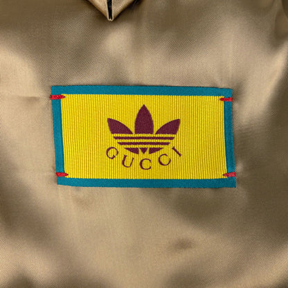 Gucci Trefoil Print Jacket Adidas Green Purple Ivory — view 7