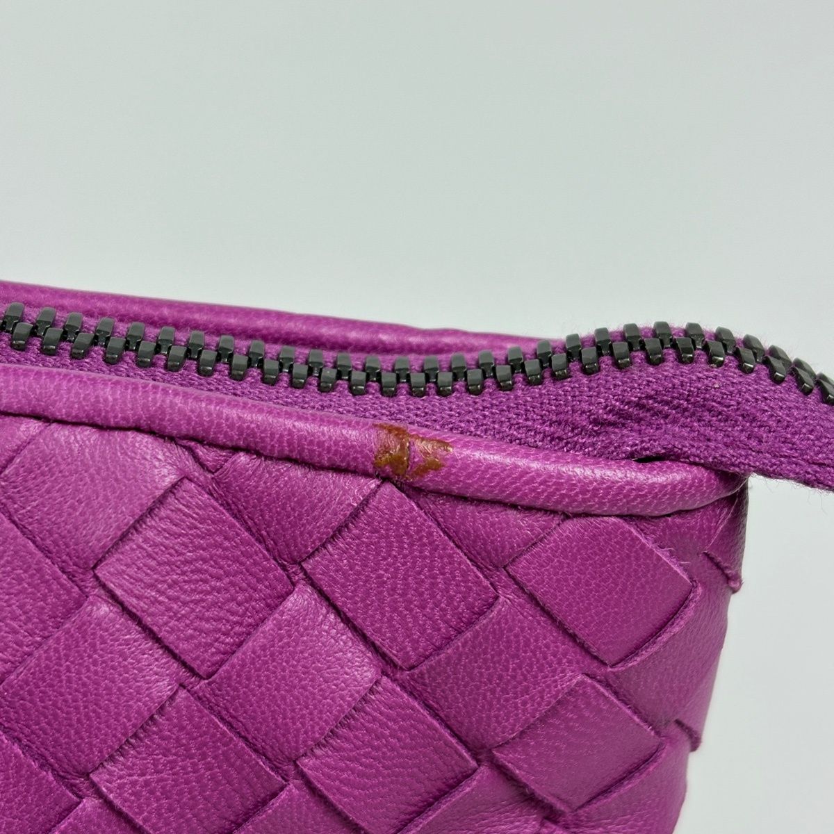 Bottega Veneta Intrecciato Tote Leather Purple — view 4