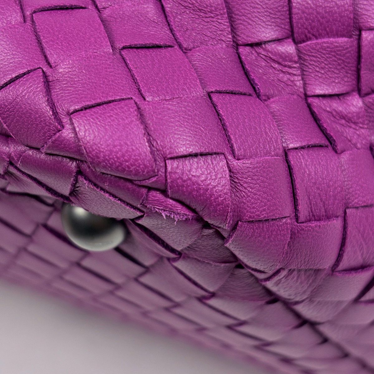 Bottega Veneta Intrecciato Tote Leather Purple — view 3