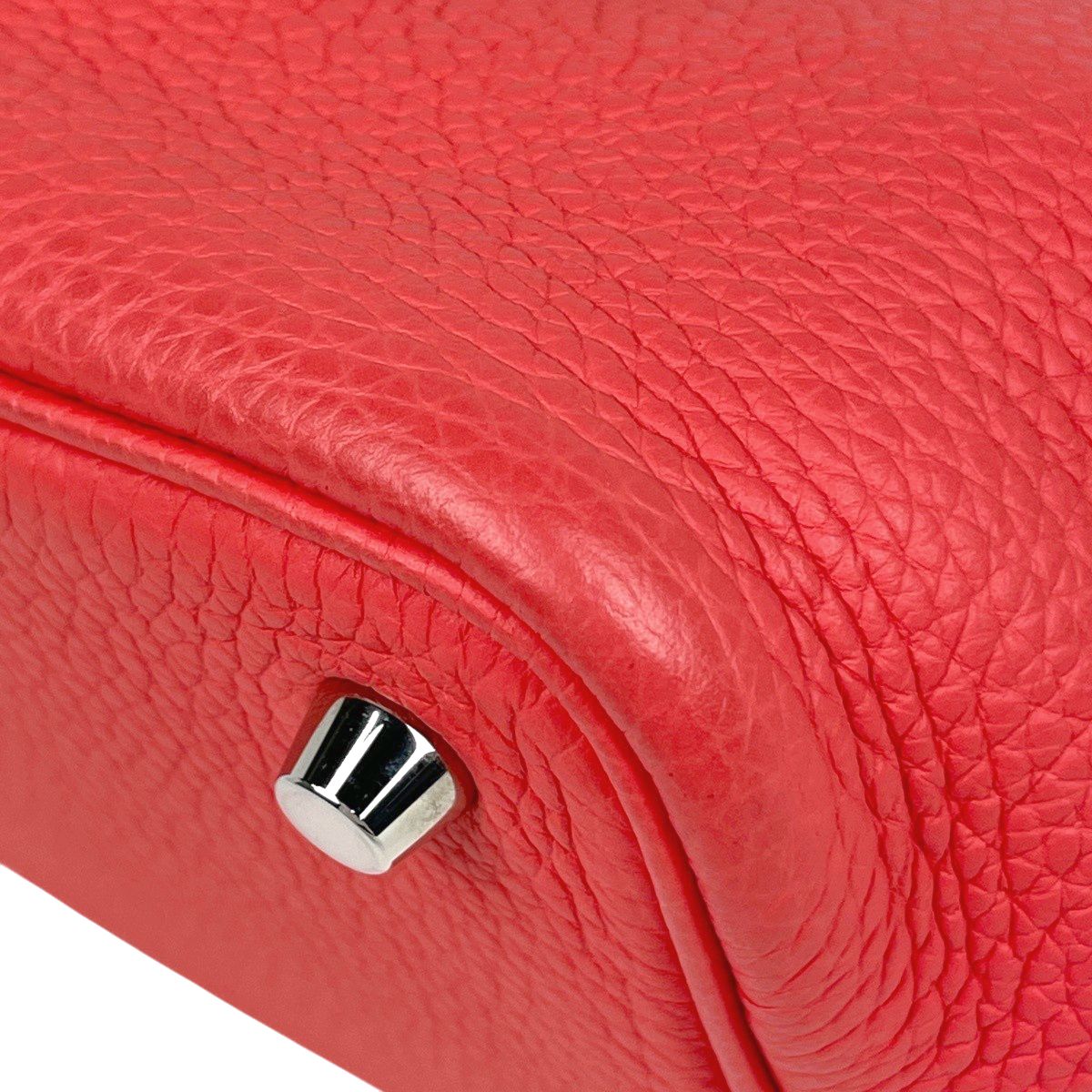Hermes Picotin Lock PM Mini Bag Taurillon Clemence Rose Texas — view 6