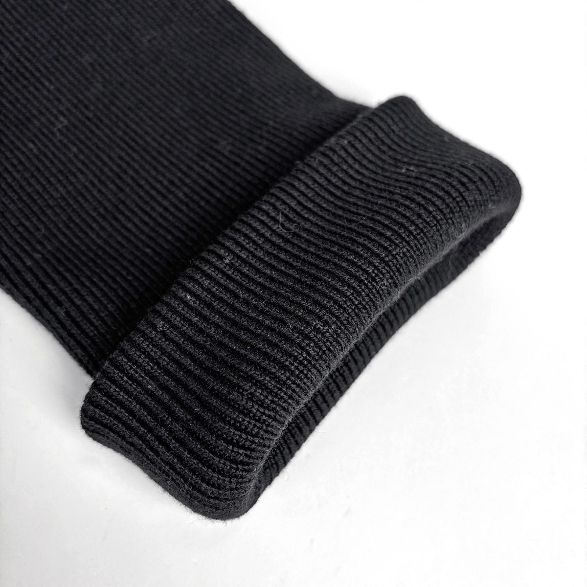 Prada Knit Cut Replacement Hoodie Down Jacket Sports Black — view 5