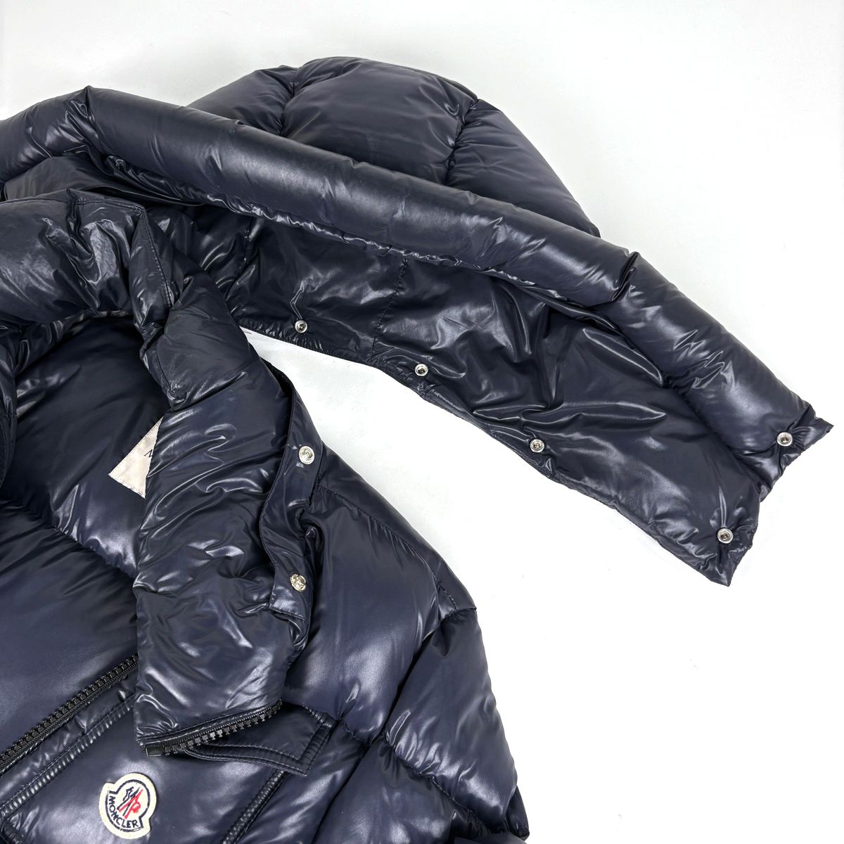 Moncler Down Jacket Montbeliard Navy — view 9