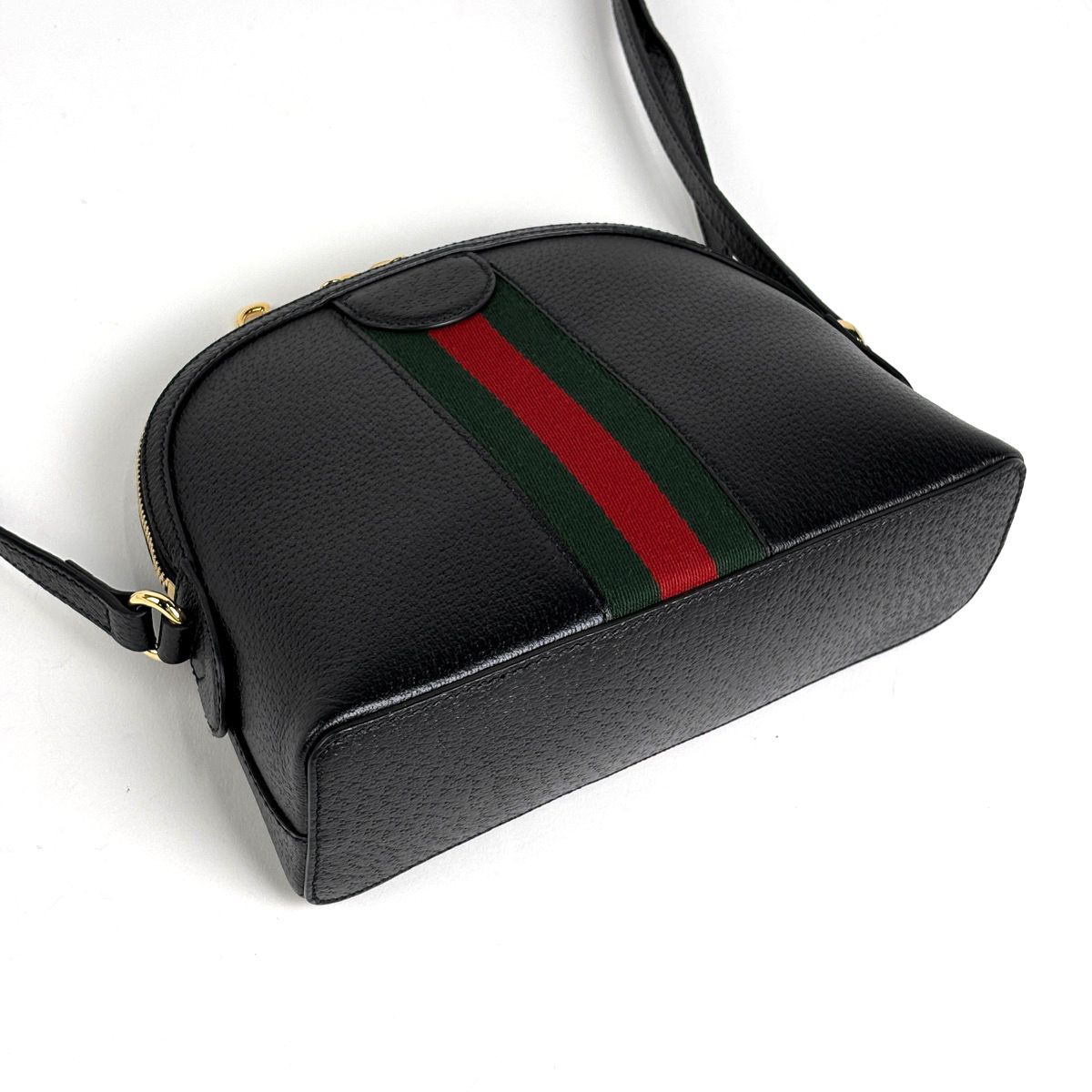 Gucci Ophidia Shoulder Bag Sherry Line Web Leather Black — view 2