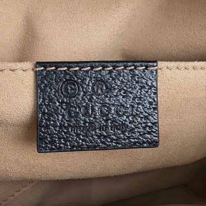 Gucci Ophidia Shoulder Bag Sherry Line Web Leather Black — view 7