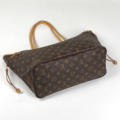 Louis Vuitton Neverfull MM Shoulder Bag Tote Monogram Brown — view 2