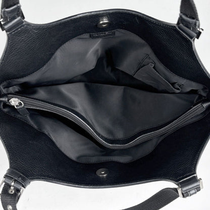 Dior Street Chic Handbag Logo Trotter Pattern Canvas Black — view 9