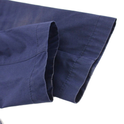 Loro Piana Mackintosh Cotton Stainless Steel Coat Middle Length 36 Blue EA KU — view 5