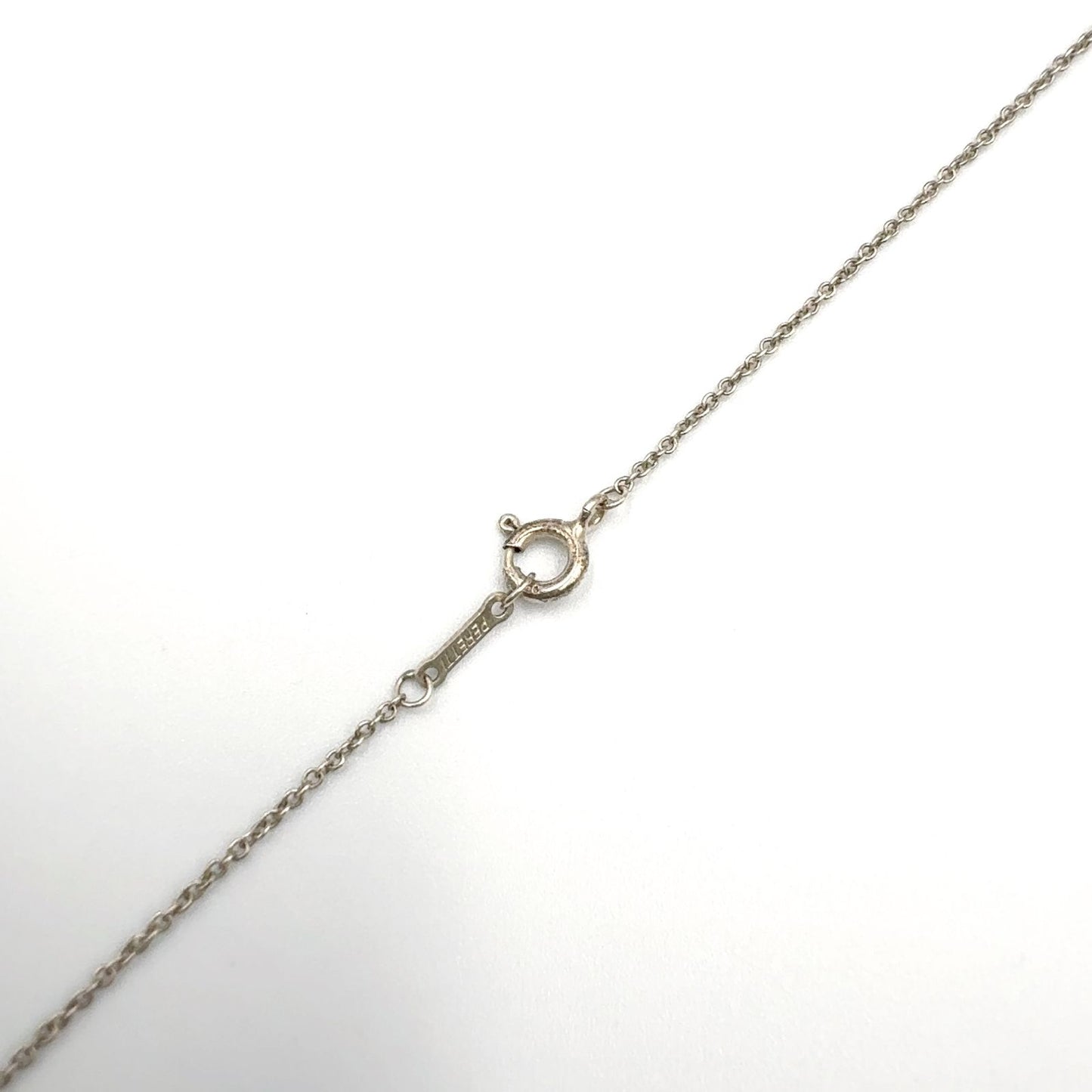 Tiffany & Co Teardrop Silver Necklace — view 7