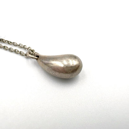 Tiffany & Co Teardrop Silver Necklace — view 9