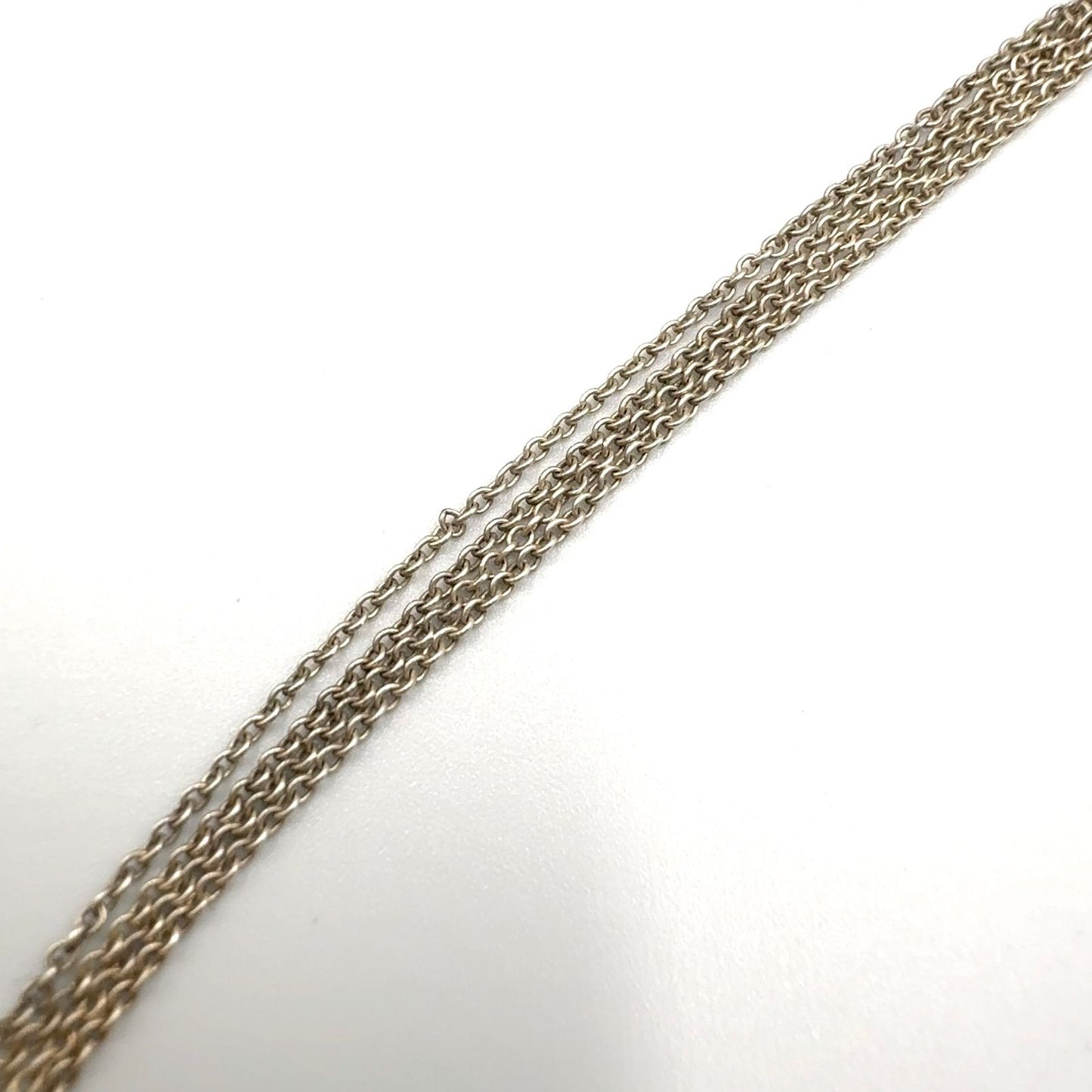 Tiffany & Co Triple Silver Necklace — view 6